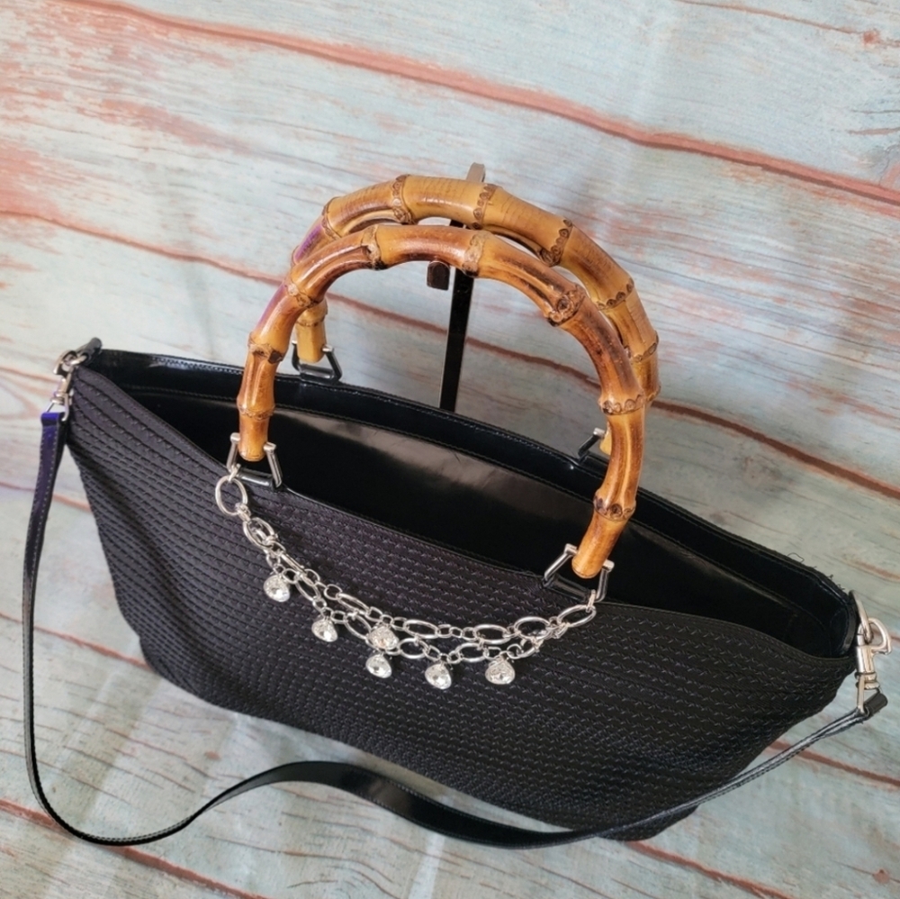 SALE🎉 Authentic Gucci Bamboo Tote Shoulder Bag with Strap - Picture 10 of 15